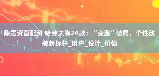 鼎晟资管配资 哈弗大狗26款：“变脸”破局，个性改装新标杆_用户_设计_价值