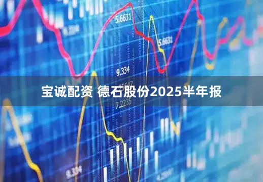 宝诚配资 德石股份2025半年报